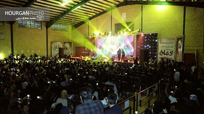 اجرای کنسرت بزرگ حمید عسکری در نی‌ریز+ تصاویر