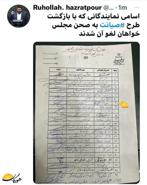 ۲۵ نماینده خواهان برگشت طرح صیانت از فضای مجازی به صحن مجلس