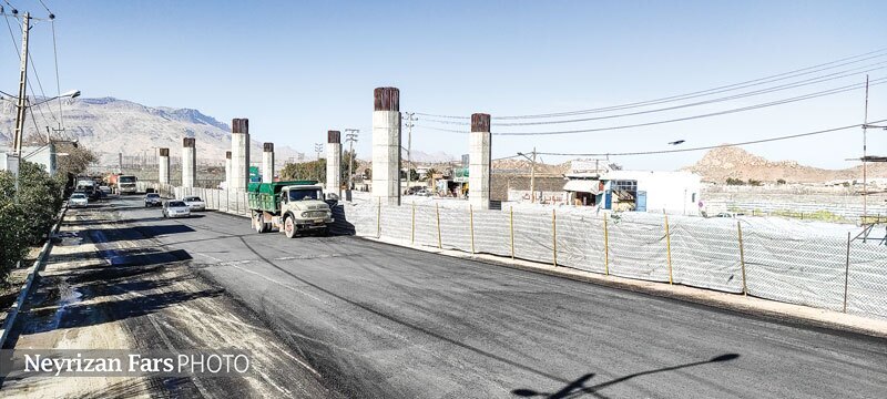 کنارگذر تعریض و آسفالت شد