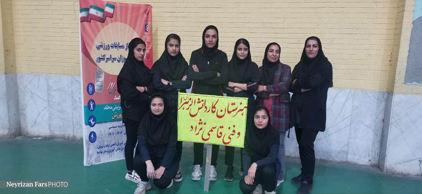 برگزاری مسابقات آمادگی جسمانی دانش‌آموزان دختر