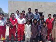 هلال‌احمر نی‌ریز در مناطق سیل‌زده سیستان و بلوچستان