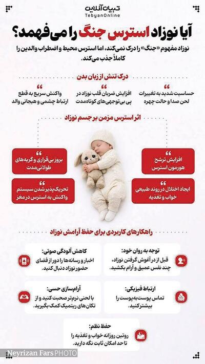 آیا نوزاد استرس جنگ را می‌فهمند؟