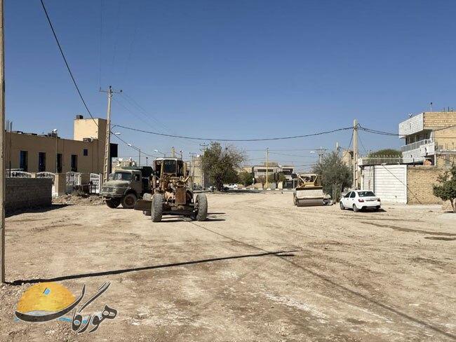 احداث بولوار ۳۶ متری شهیدان کردگاری در نی‌ریز آغاز شد