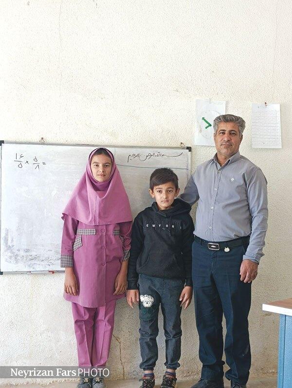 ۲ مدرسه در انتهای جاده‌های خاکی با ۲ دانش‌آموز