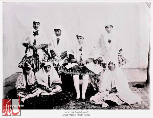 عکس گروهی از زنان ایرانی