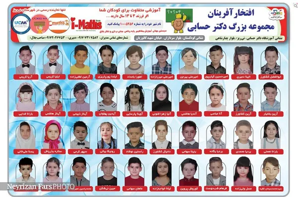 افتخارآفرینان مجموعه بزرگ دکتر حسابی