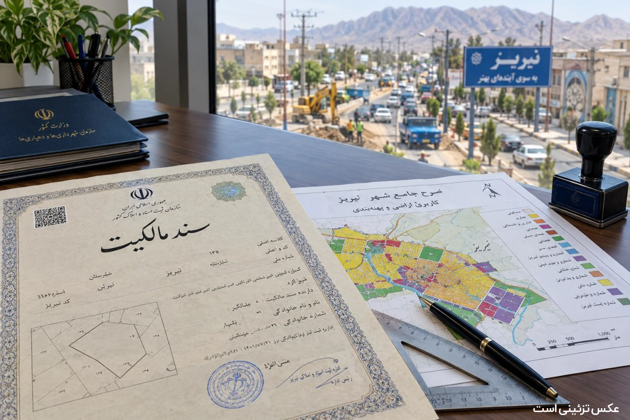خرید و فروش املاک واقع در طرح